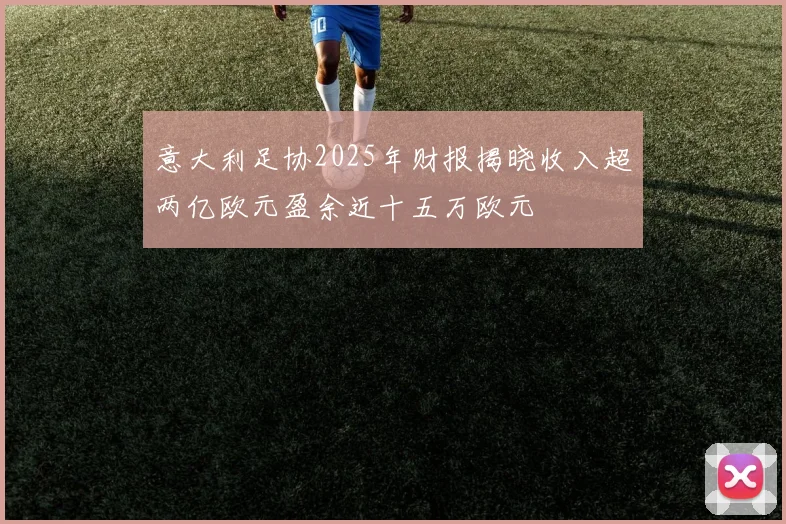 意大利足协2025年财报揭晓收入超两亿欧元盈余近十五万欧元